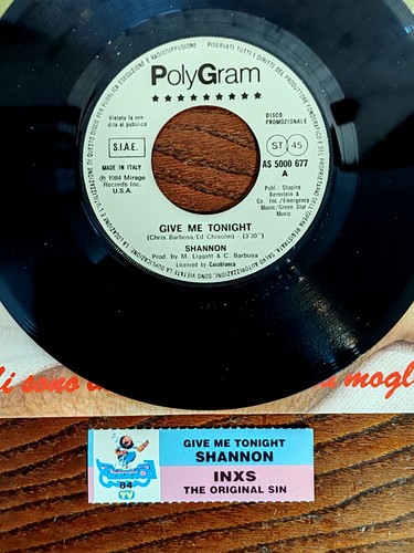 Give tonight shannon - give, me