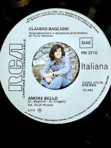 Claudio baglioni promo amore - promo,